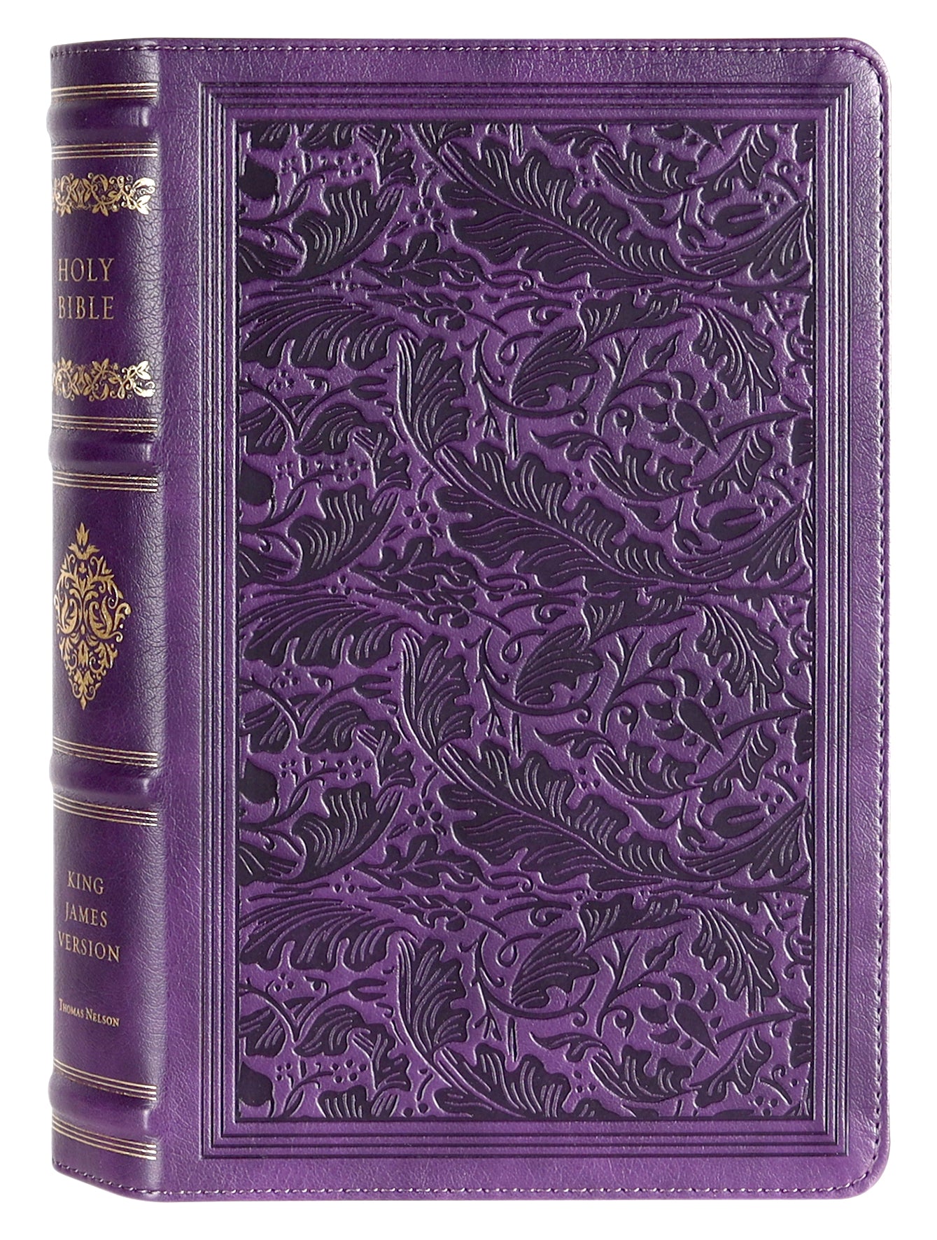 KJV Sovereign Collection Bible Personal Size Purple (Red Letter Edition)