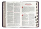 KJV Sovereign Collection Bible Personal Size Purple Thumb Indexed (Red Letter Edition)