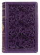 KJV Sovereign Collection Bible Personal Size Purple Thumb Indexed (Red Letter Edition)