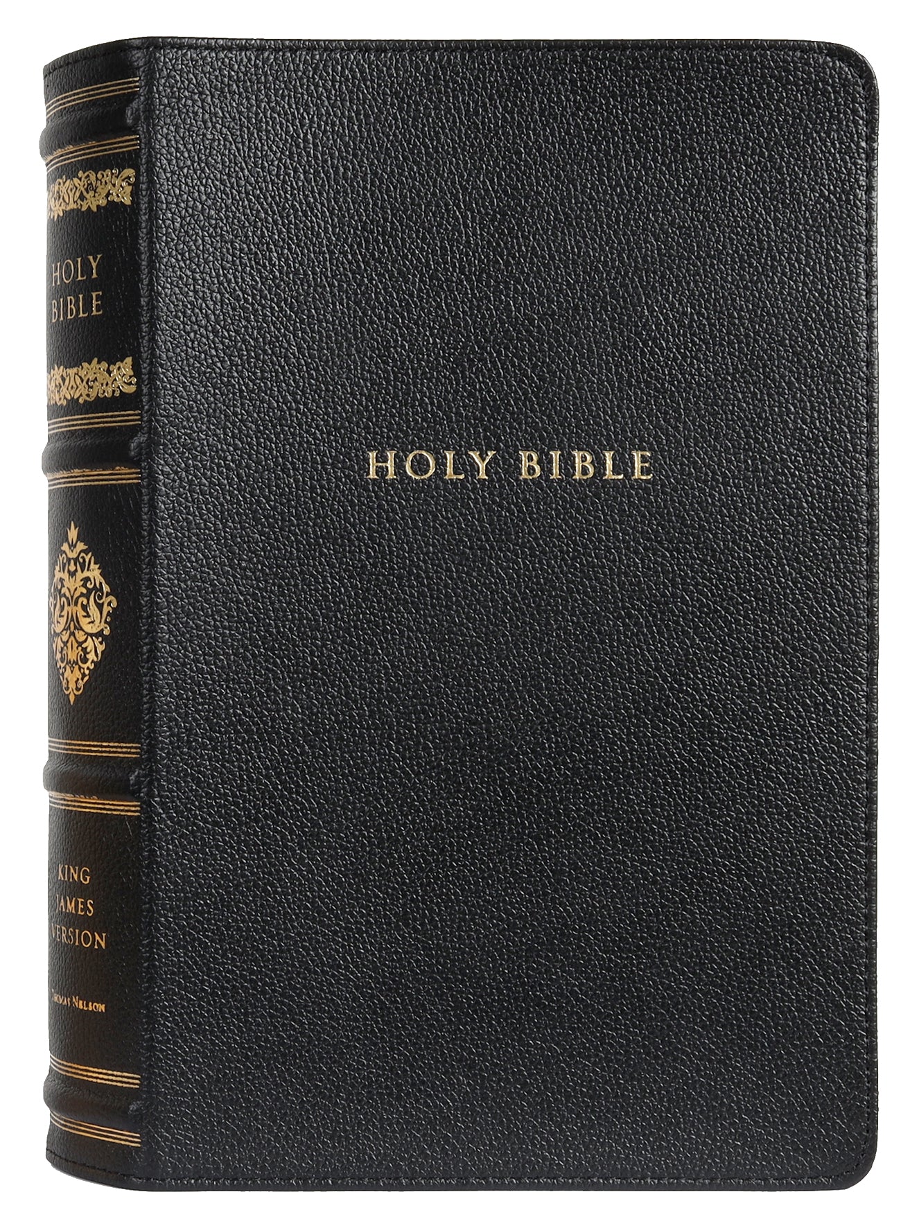 KJV Sovereign Collection Bible Personal Size Black Thumb Indexed (Red Letter Edition)