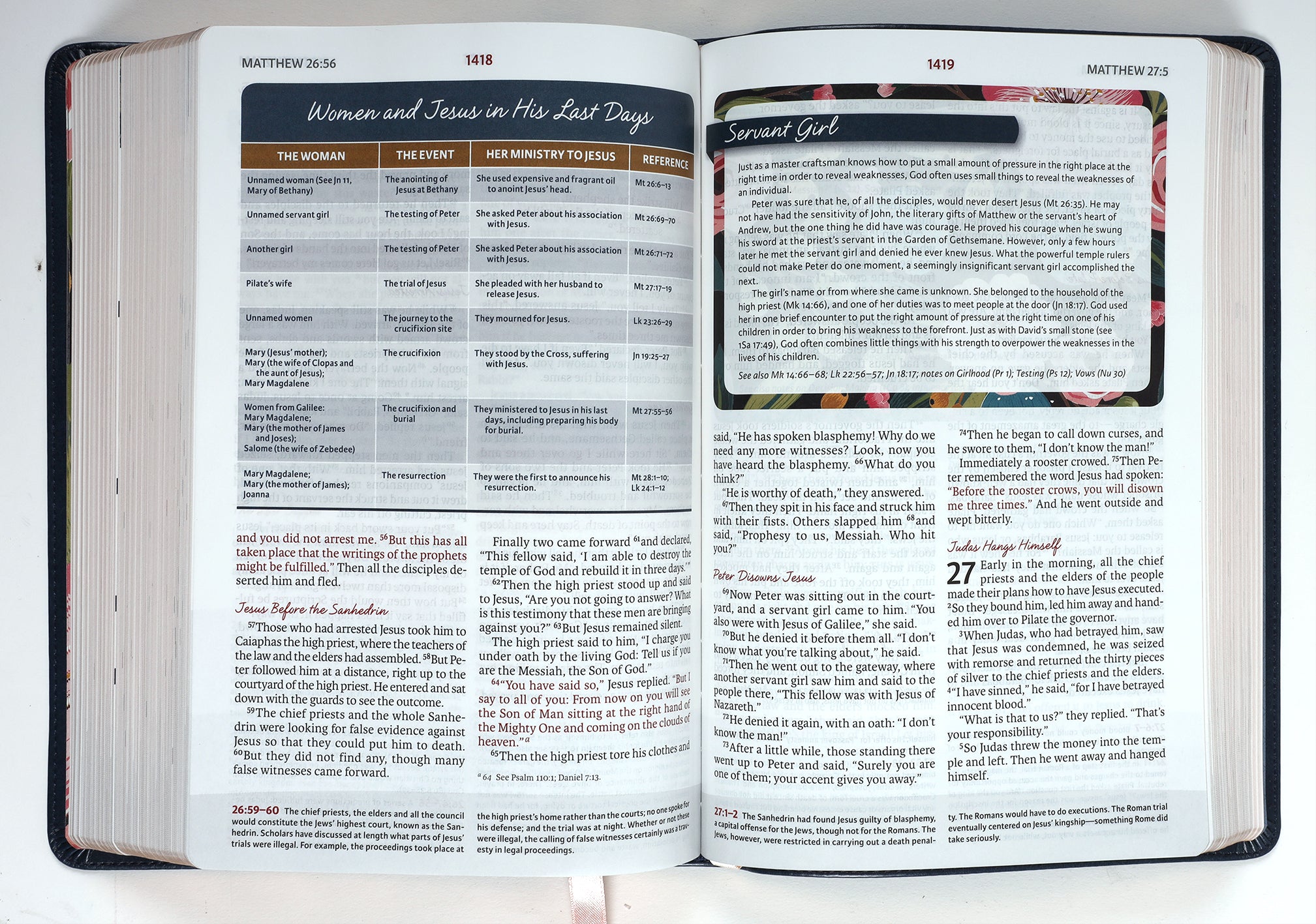 NIV Woman's Study Bible Blue