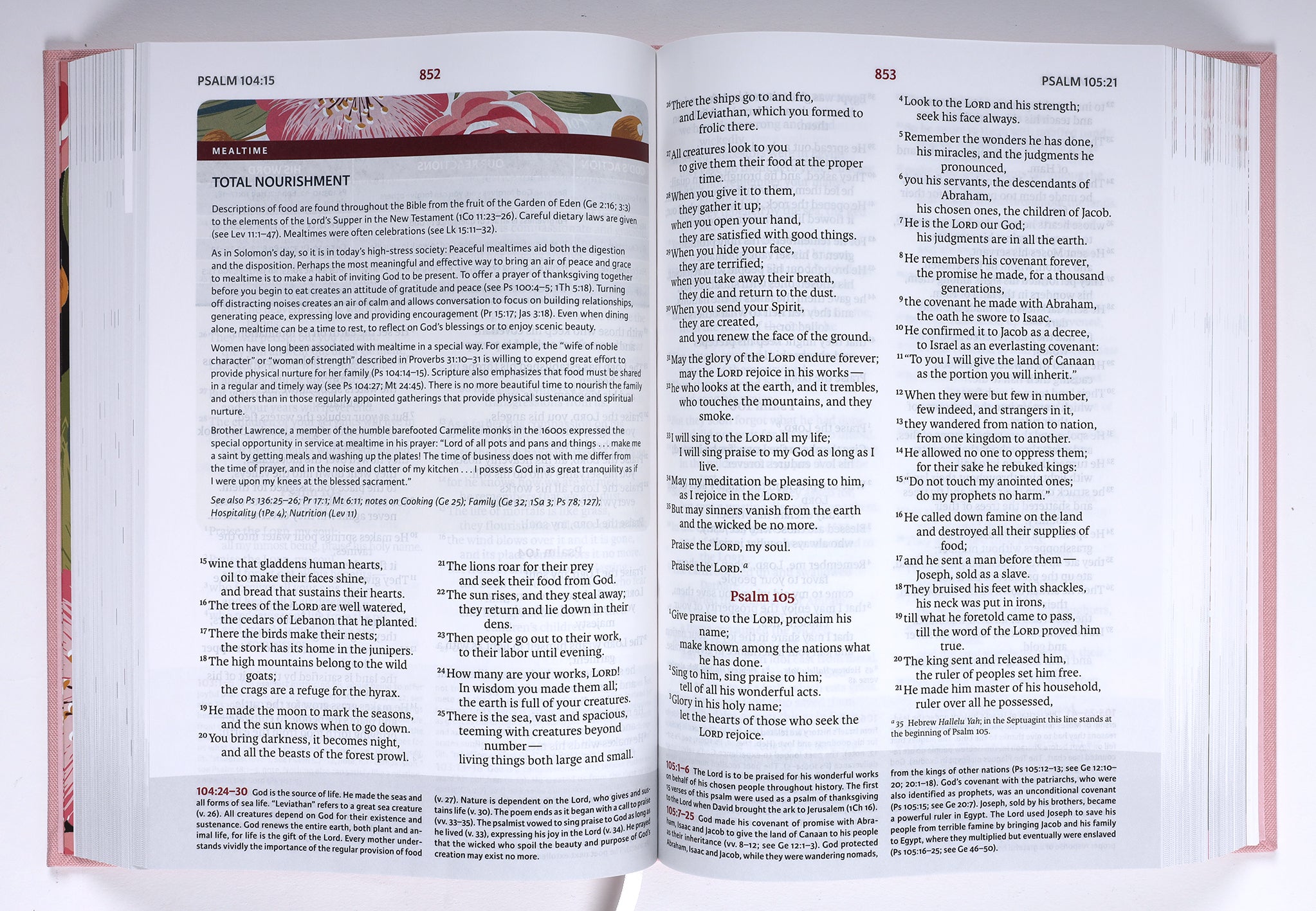 NIV Woman's Study Bible Pink