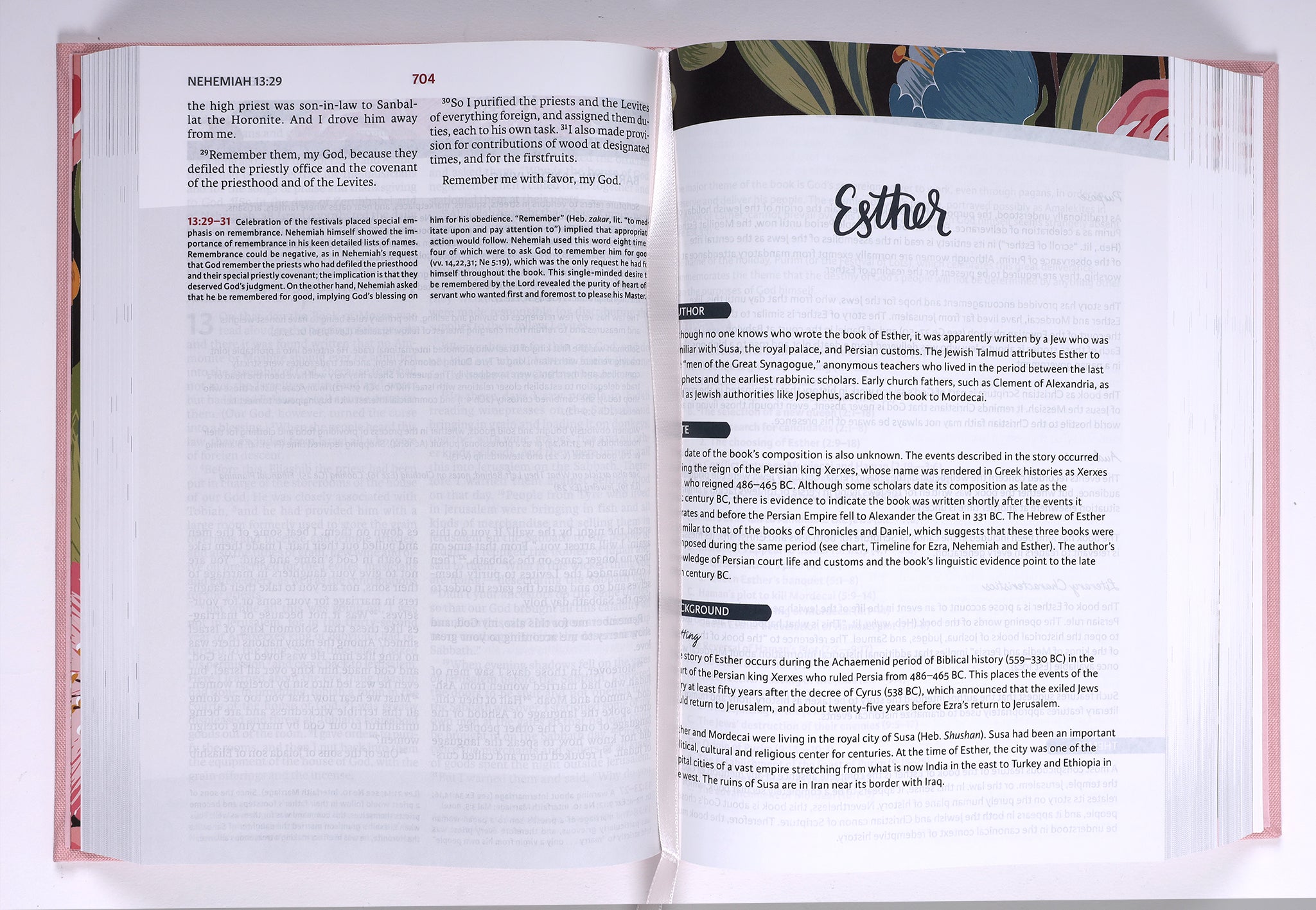 NIV Woman's Study Bible Pink