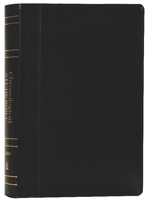 NIV Chronological Study Bible Black