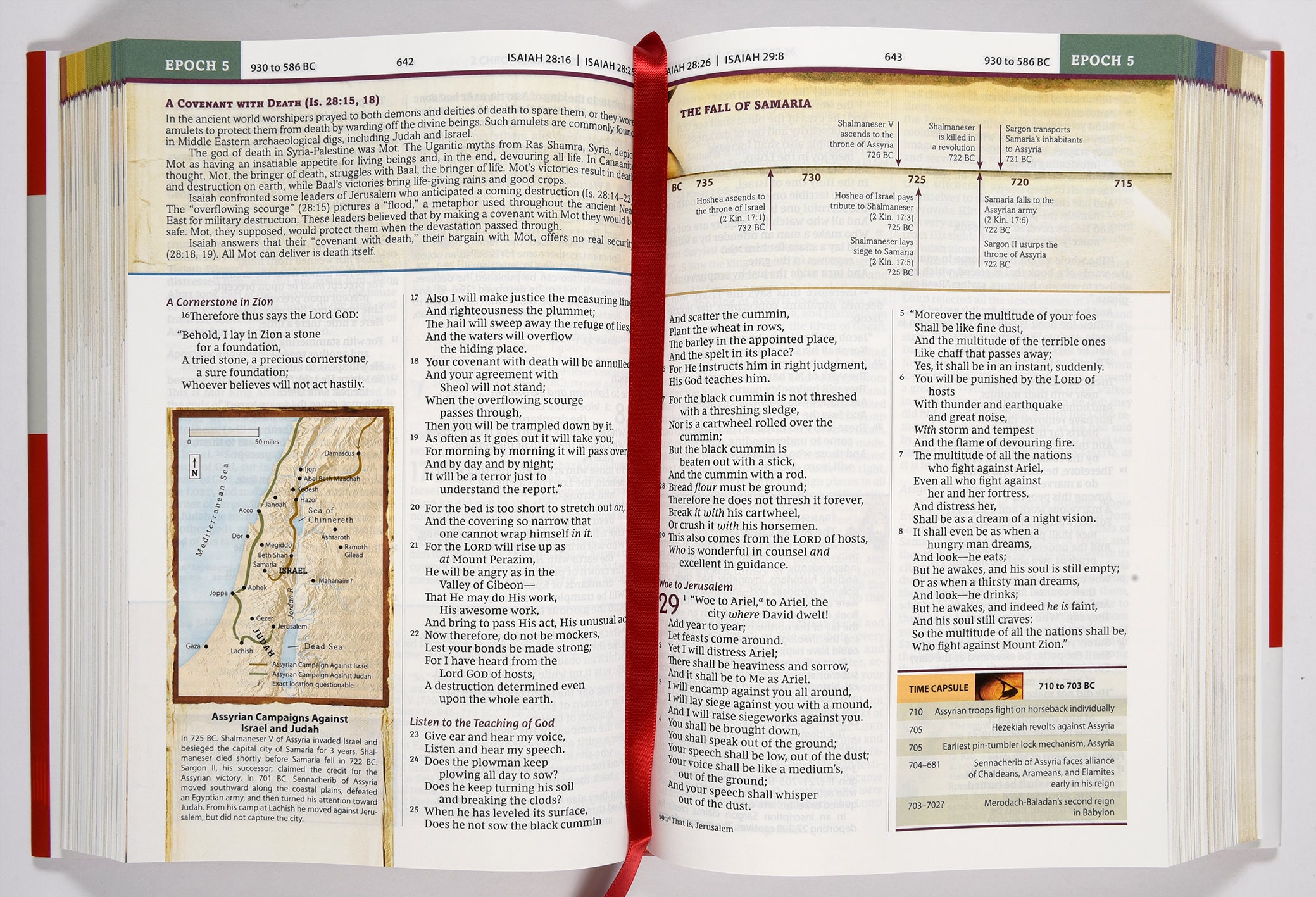 NKJV Chronological Study Bible Black
