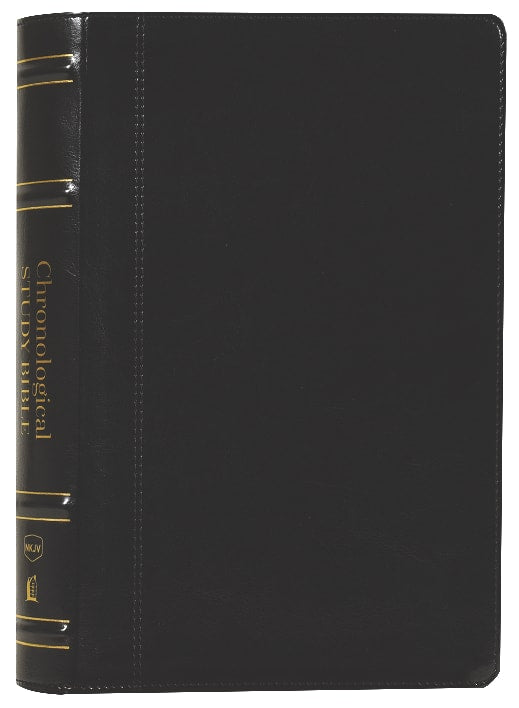 NKJV Chronological Study Bible Black