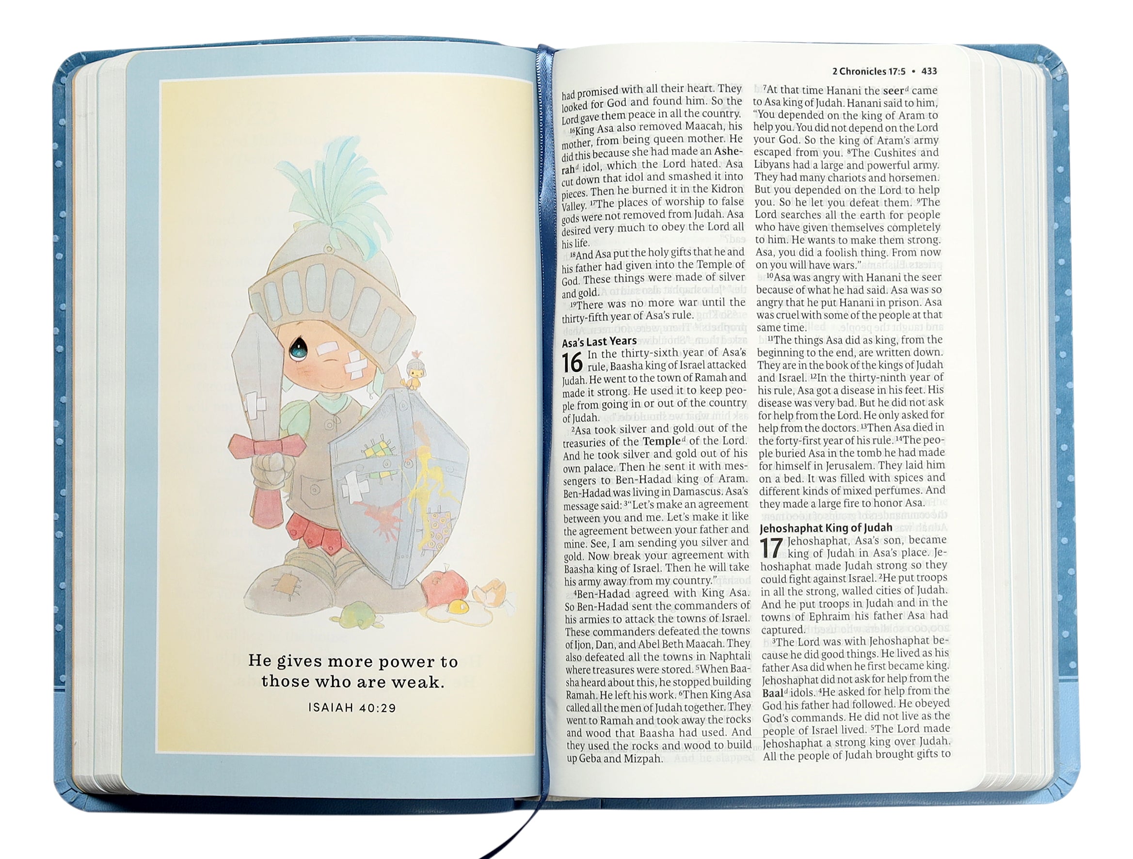 ICB Precious Moments Bible Blue
