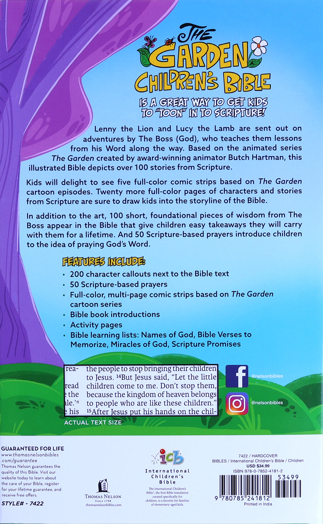 ICB Garden Children's Bible