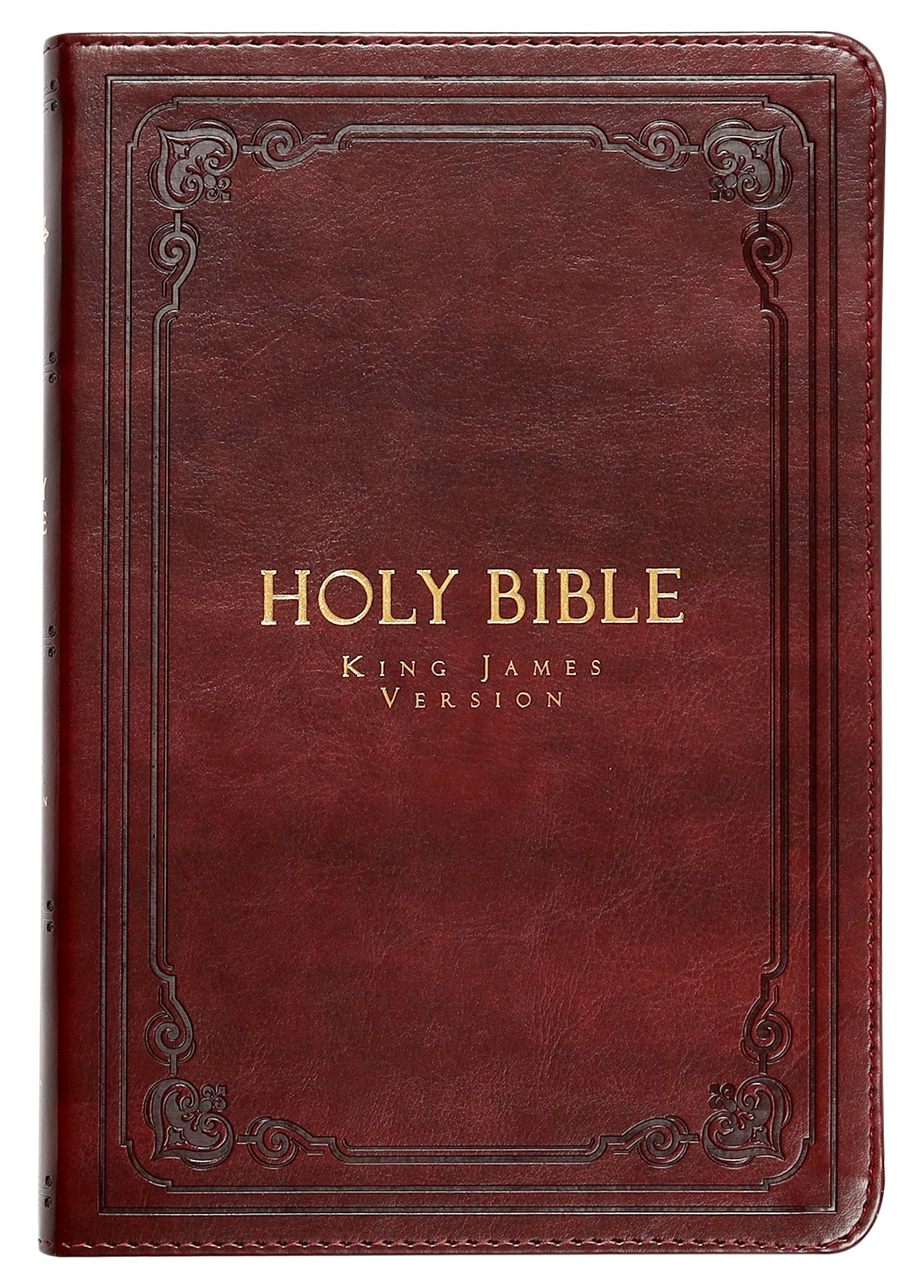 KJV Thinline Large Print Bible Vintage Series Burgundy (Red Letter Edition)