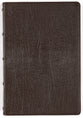 NKJV Large Print Verse-By-Verse Reference Bible Maclaren Series Brown