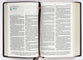 NKJV Large Print Verse-By-Verse Reference Bible Maclaren Series Brown