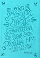NKJV Thinline Bible Verse Art Cover Collection Teal (Red Letter Edition)