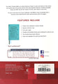 NKJV Thinline Bible Verse Art Cover Collection Teal Thumb Indexed (Red Letter Edition)