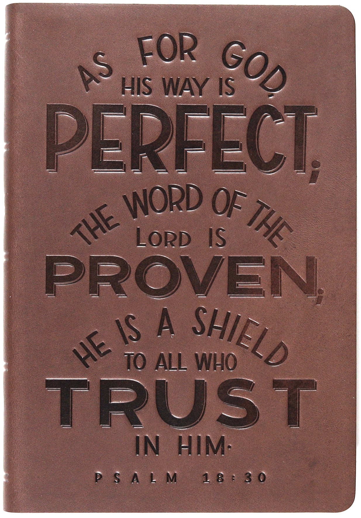 NKJV Thinline Bible Verse Art Cover Collection Brown Thumb Indexed (Red Letter Edition)