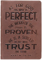 NKJV Thinline Bible Verse Art Cover Collection Brown Thumb Indexed (Red Letter Edition)