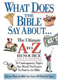 What Does the Bible Say About... (Ultimate A To Z Resource Series)