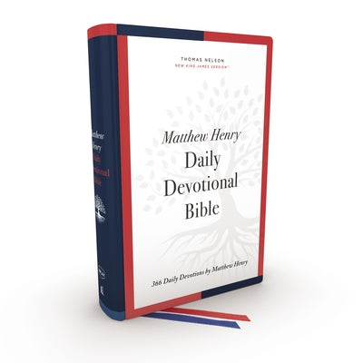 NKJV Matthew Henry Daily Devotional Bible Thumb Indexed (Red Letter Edition)