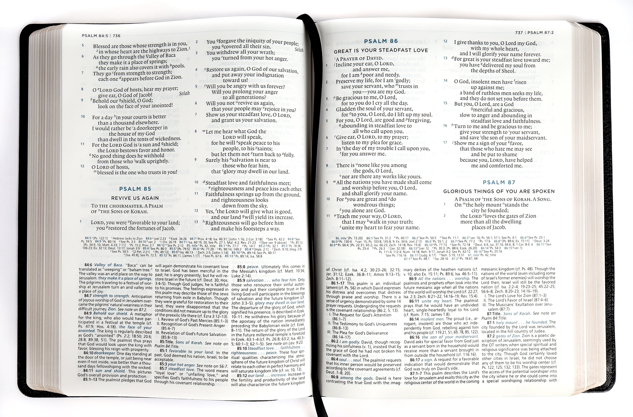 ESV Macarthur Study Bible Black (Black Letter Edition) (2nd Edition)