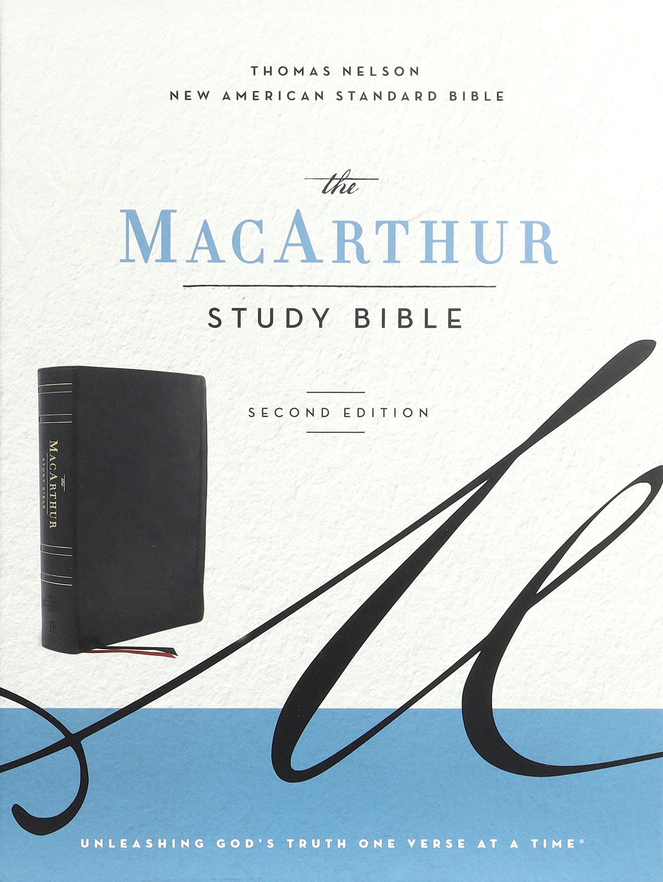 NASB Macarthur Study Bible Black (Black Letter Edition) (2nd Edition)