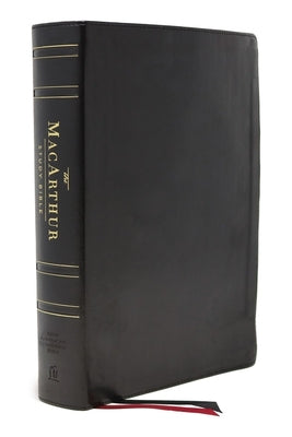 NASB Macarthur Study Bible Black Thumb Indexed (Black Letter Edition) (2nd Edition)