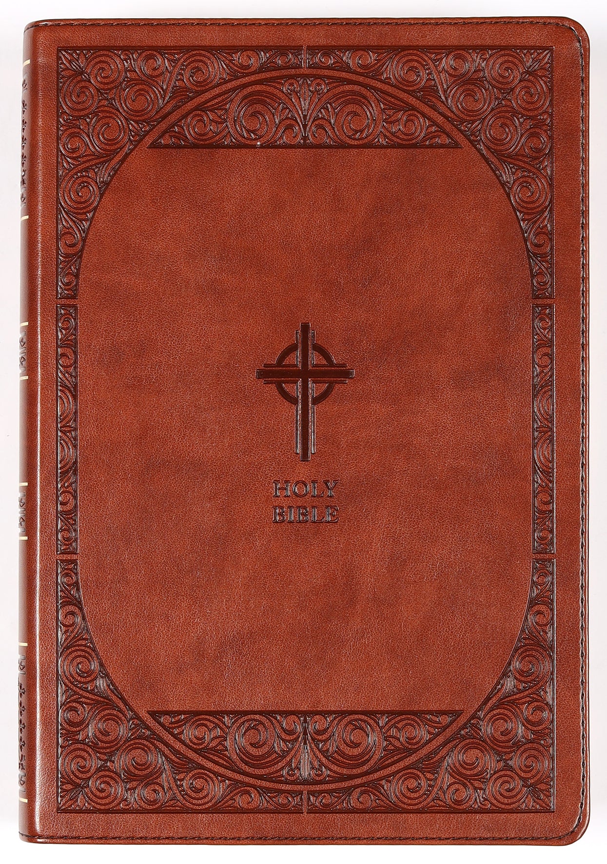 Nabre Catholic Bible Revised Edition Large Print Brown Thumb Indexed