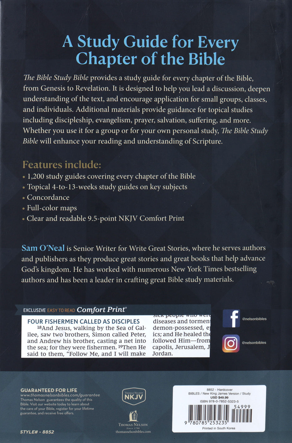 NKJV the Bible Study Bible