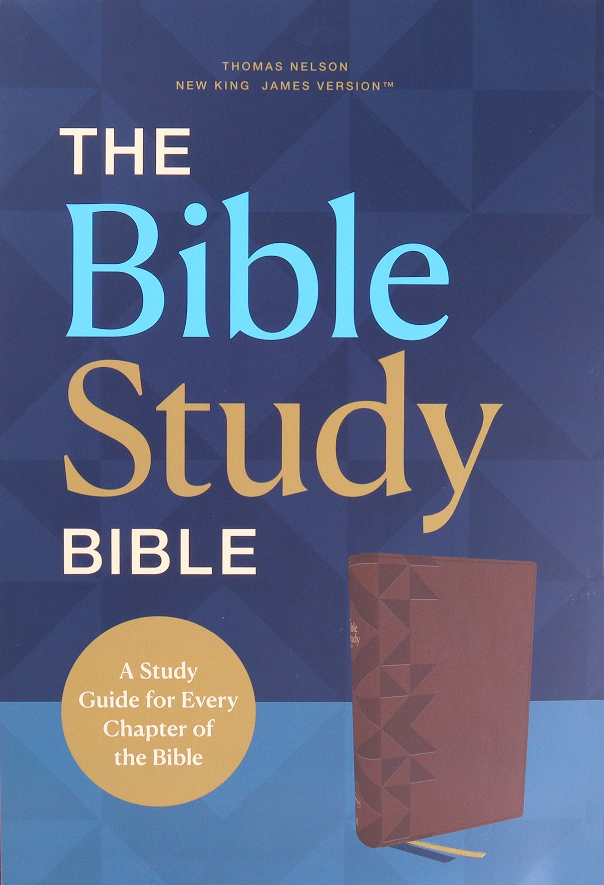 NKJV the Bible Study Bible Brown