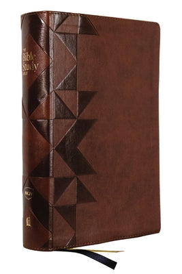 NKJV the Bible Study Bible Brown