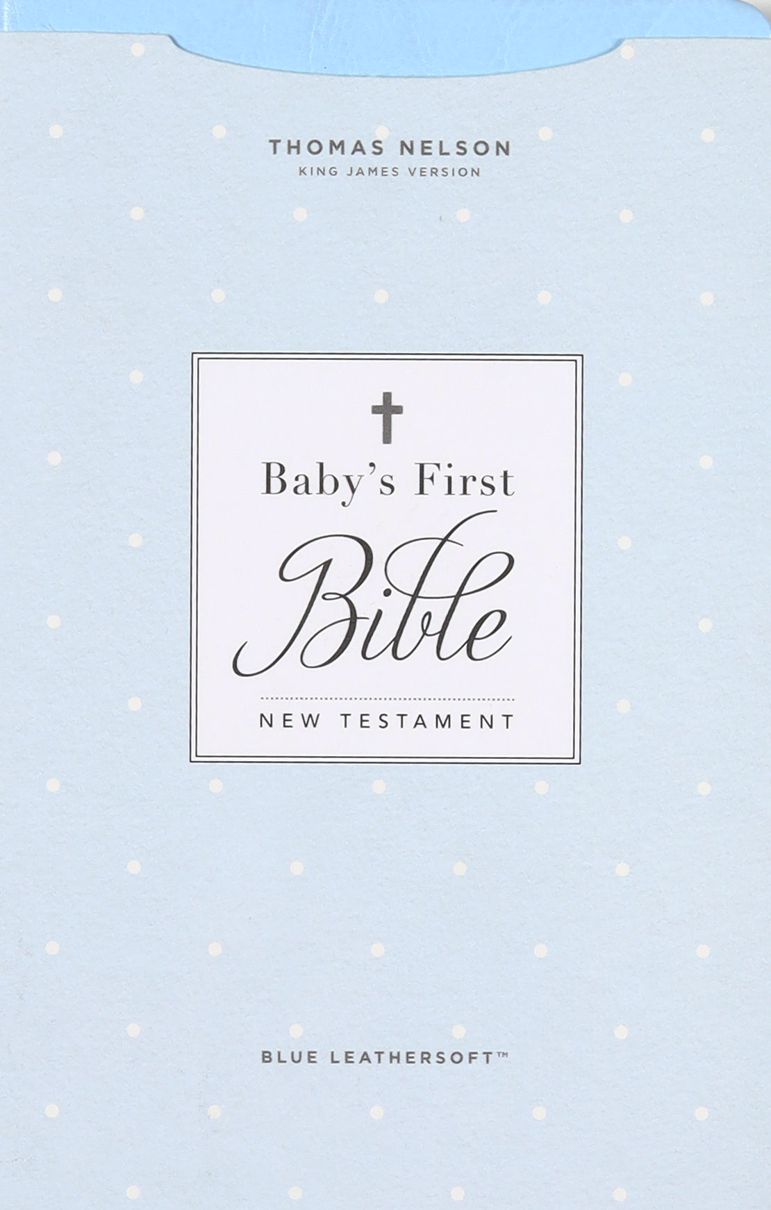 KJV Baby's First New Testament Blue (Red Letter Edition)