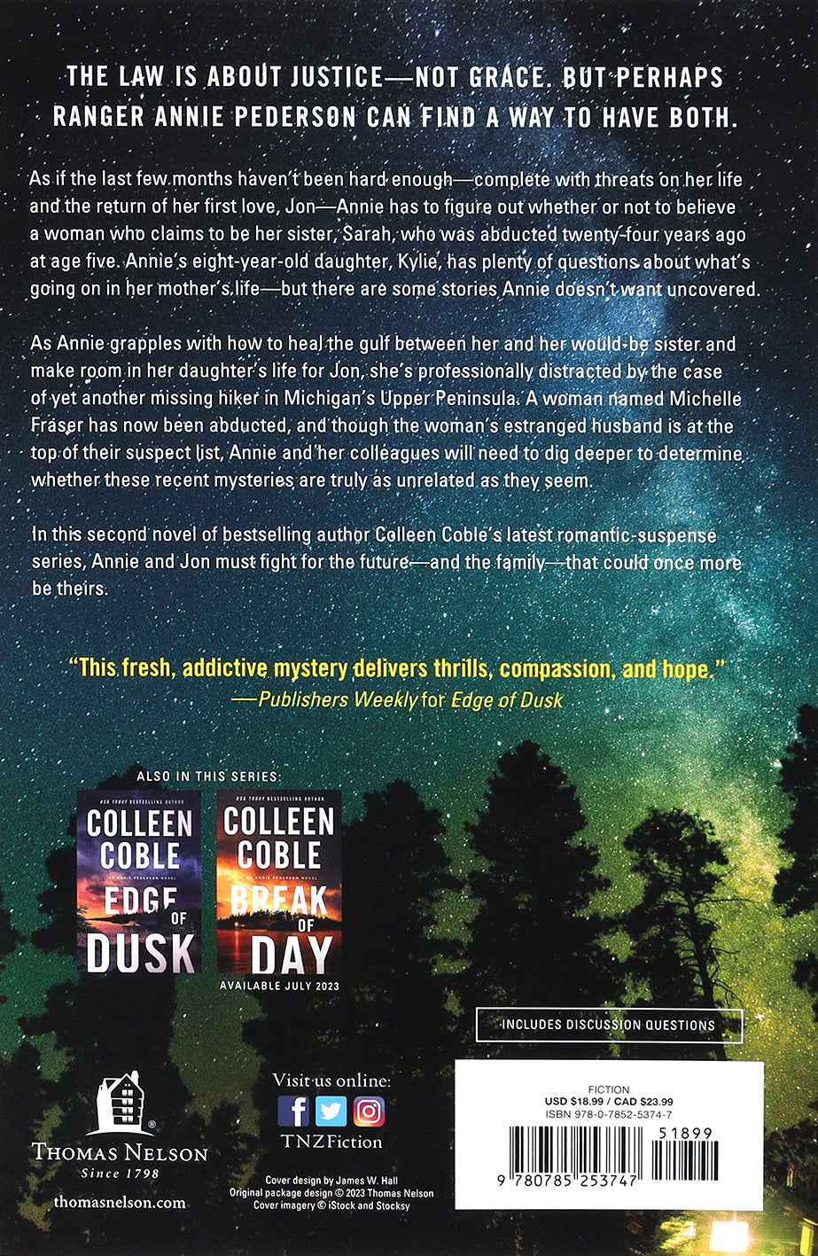 Dark of Night (#02 in Annie Pederson Series)