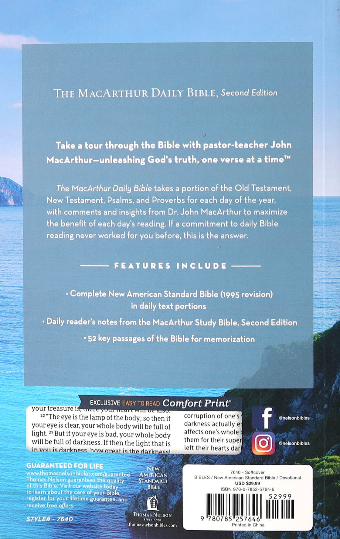 NASB Macarthur Daily Bible
