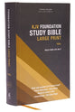 KJV Foundation Study Bible Large Print Thumb Indexed (Red Letter Edition)