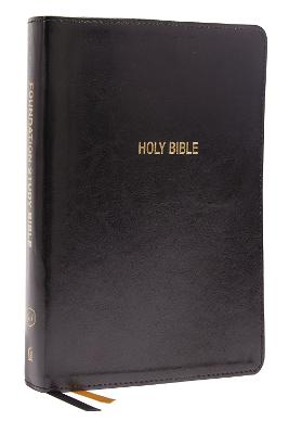 KJV Foundation Study Bible Large Print Black (Red Letter Edition)