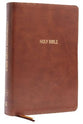 KJV Foundation Study Bible Large Print Brown (Red Letter Edition)