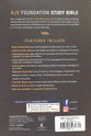 KJV Foundation Study Bible Large Print Brown Thumb Indexed (Red Letter Edition)