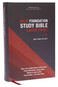 NKJV Foundation Study Bible Large Print (Red Letter Edition)