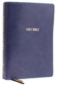 NKJV Foundation Study Bible Large Print Blue Thumb Indexed (Red Letter Edition)