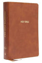 NKJV Foundation Study Bible Large Print Brown Thumb Indexed (Red Letter Edition)