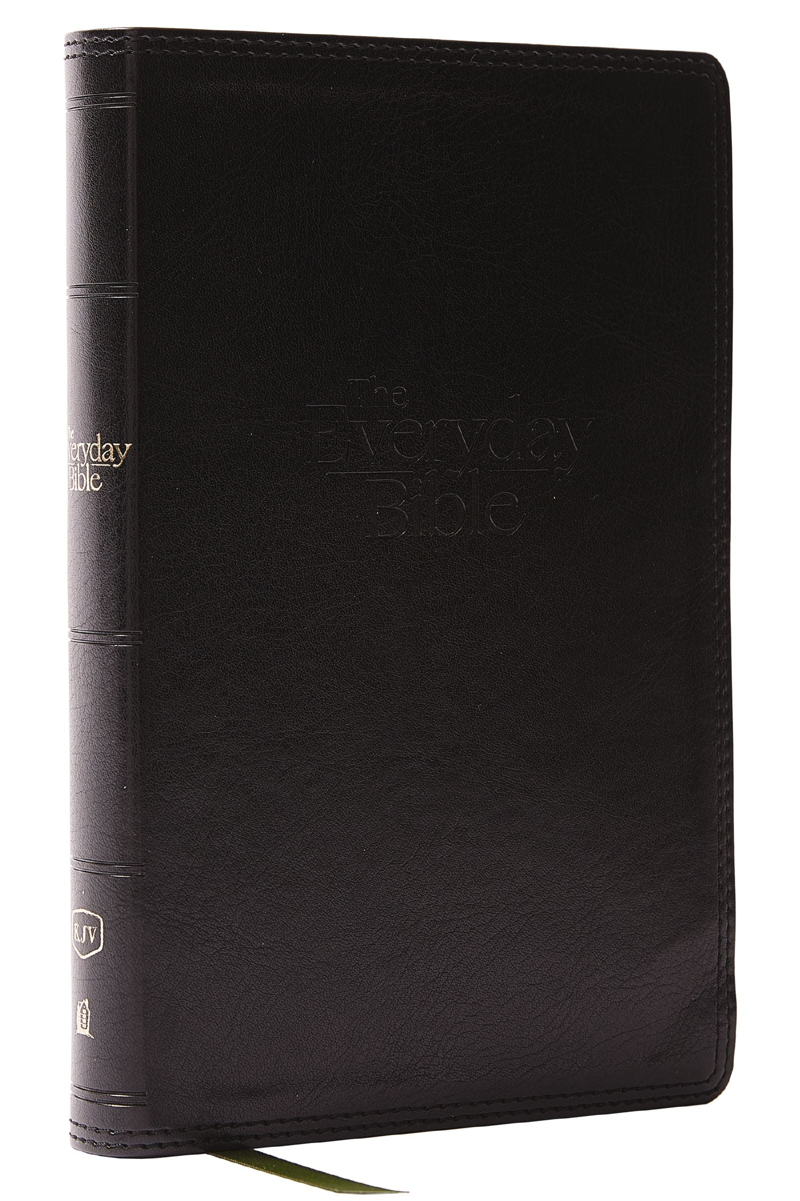KJV Everyday Bible Black (Red Letter Edition)