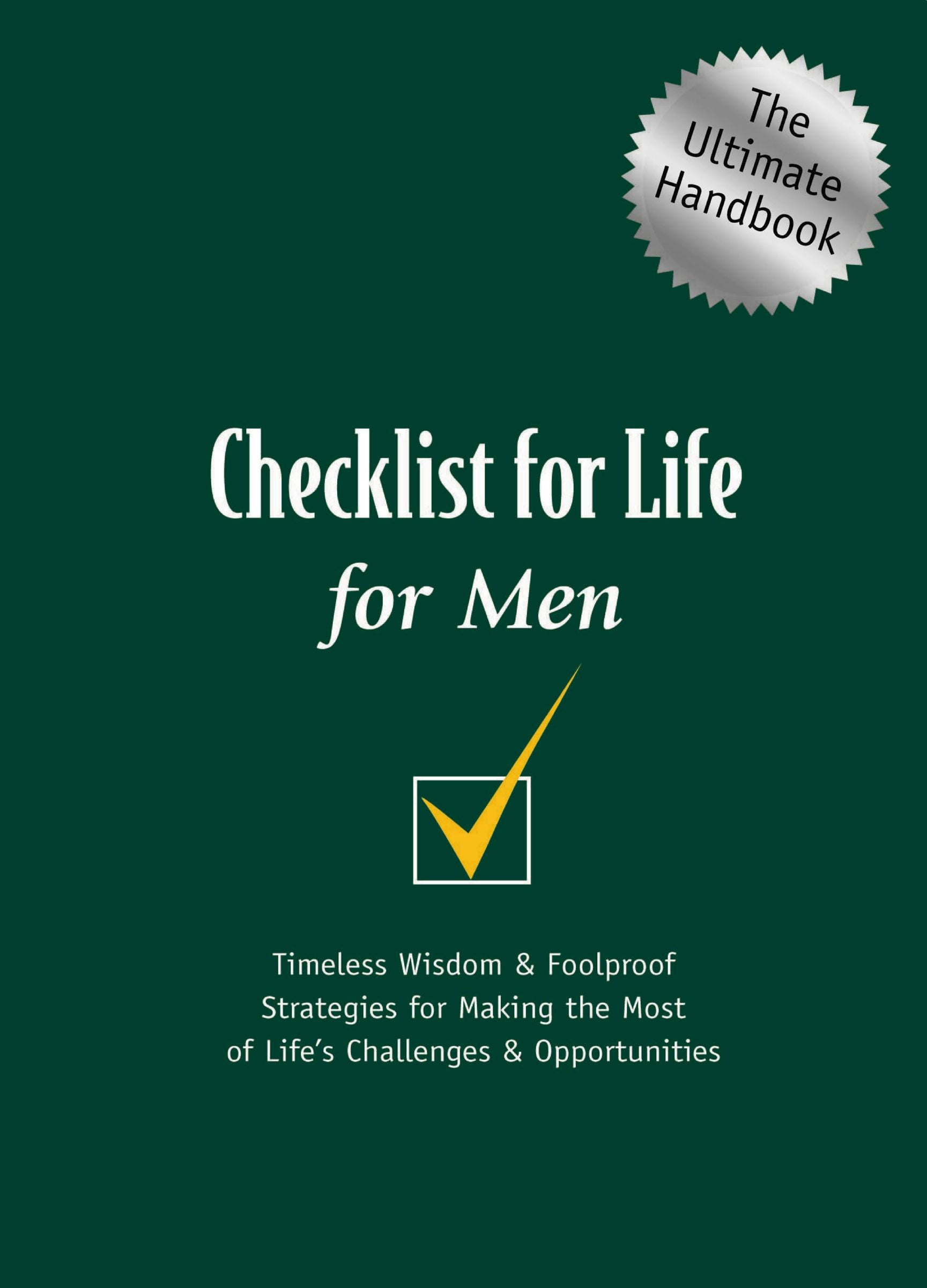 For Men (Checklist For Life Series)
