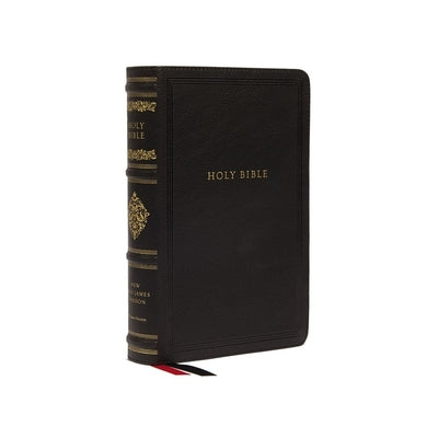 NKJV Personal Size Reference Bible Sovereign Collection Black (Red Letter Edition)