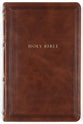 NKJV Personal Size Reference Bible Sovereign Collection Brown (Red Letter Edition)