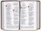 NKJV Personal Size Reference Bible Sovereign Collection Brown (Red Letter Edition)