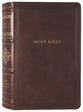 NKJV Personal Size Reference Bible Sovereign Collection Brown (Red Letter Edition)