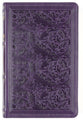 NKJV Personal Size Reference Bible Sovereign Collection Purple (Red Letter Edition)