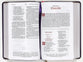 NKJV Personal Size Reference Bible Sovereign Collection Purple (Red Letter Edition)