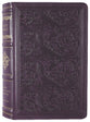 NKJV Personal Size Reference Bible Sovereign Collection Purple (Red Letter Edition)