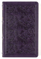 NKJV Personal Size Reference Bible Sovereign Collection Purple Thumb Indexed (Red Letter Edition)