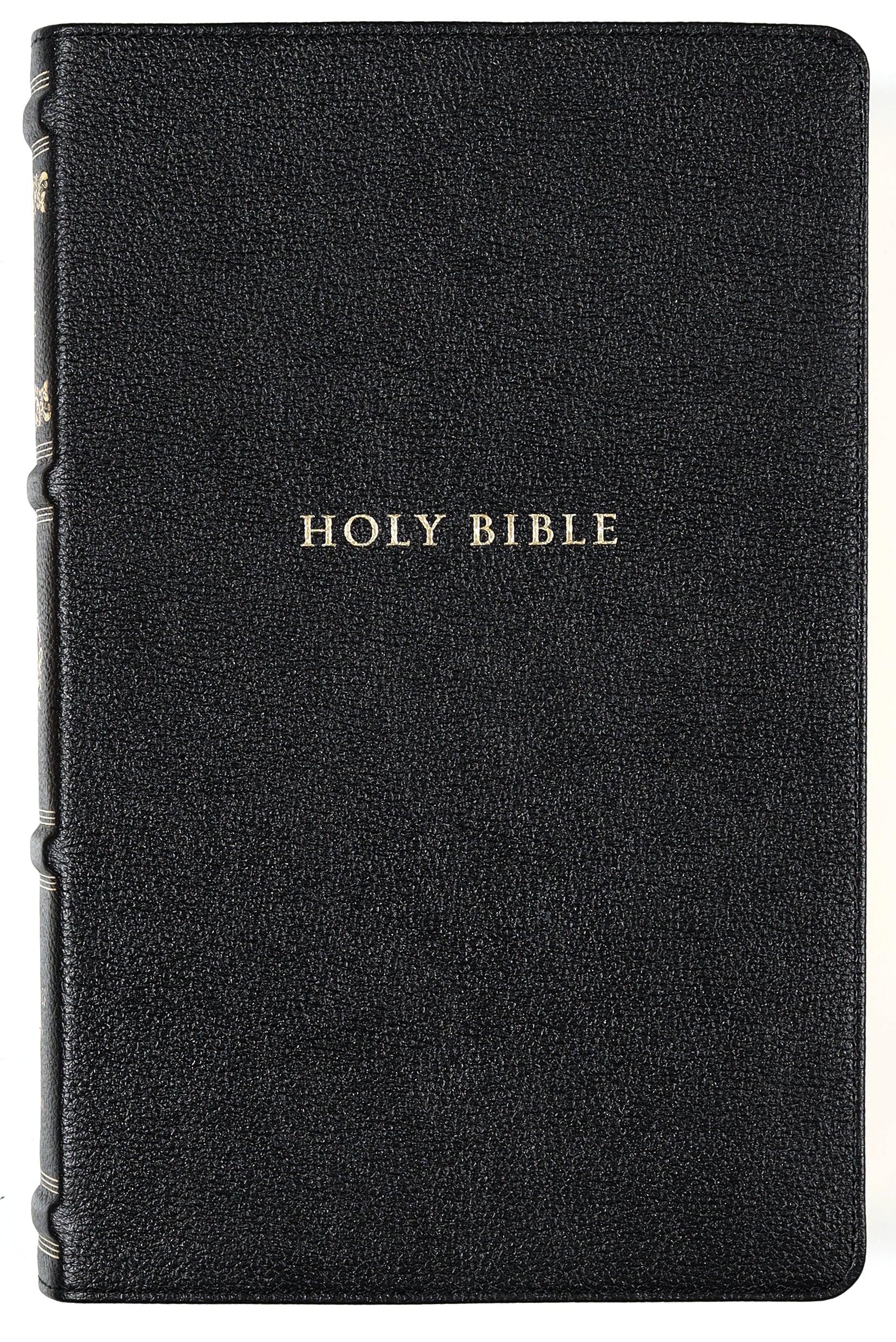 NKJV Personal Size Reference Bible Sovereign Collection Black (Red Letter Edition)