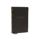 NKJV Personal Size Reference Bible Sovereign Collection Black Thumb Indexed (Red Letter Edition)